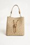 Women's Hand and Shoulder Bag - with Accessories - 8