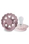 Fairytale Double Silicone Pacifier - Twilight Mauve/White Lilac 0-6 Months