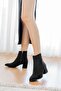 Fiamma Black Suede (5 cm Heel) Daily Use Women's Boots - 2