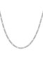 Stainless Steel Knitted Gourmet Figaro Model 3-Piece Men's Sports Necklace Chain Set (Gift Boxed) - 5