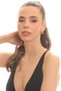 Women's Gold Color Lacquer Plated Studded Model Minimalist Heart Earrings - 6