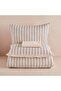 100% Cotton Sevilla Double Duvet Cover Set Anthracite (200X220 cm) - 4