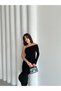 Sandy Long Sleeve - Single Sleeve Gather Detailed Long Dress - 9