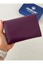 Genuine Leather Violeta Model Medium Size Purple Women's Wallet - 6