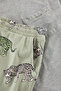 Gray Regular Fit Tiger Pattern Couple/Double Knitted Pajama Set Tmnaw25Pt00051 - 8