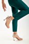 Summer Stone Embroidered Shoes Leather Patent Leather - 7