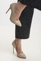 Women's Stiletto Glitter Gold Sultan
