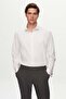 Ds Damat Slim Fit White Plain Shirt
