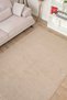 Opal Viscose Woven Carpet Curly Plush Non-Slip Base Washable Beige Kitchen Carpet 1651 - 7
