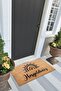 Welcome Written Printed Non-Slip Base Erasable Door Mat (40X60Cm) - 2