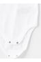 Lcw Baby Ecru Crew Neck Basic Baby Girl Snap Body 2 Pcs - 2