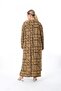 Women's Plus Size [Standard One Size Bust 140 cm Waist 144 cm] Lycra Cashmere Dress - 4