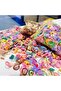 20-Piece Colorful Mixed Figure Durable Rubber Buckle Set for Girls - Cute Baby Rubber Buckle - 2