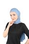 شال حجاب شيفون متقاطع - ST 392 ( 2939230 ) - 3