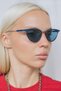 Dellina Navy Red Blue Sunglasses - 4