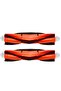 2 Pcs Main (Middle) Brushes for Dreame D9 L10 Pro D10 D10S D10S Pro F9 Compatible