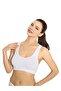 Chest Gathering Thick Straps Without Pad Bra Corset Sports Bra Bustier Half Tank Top - 8