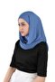 وشاح شيفون بيضاوي الشكل مع حجاب داخلي - ST 111 ( 2911142 ) - 2
