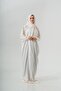 High-Quality Prayer Dress Viscose Woven Oversized Zip-Up
