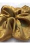 Oil Green Patterned Satin Bagel Buckle - 2