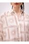 Linen Shirt and Shorts Set - Sun Patterned - 3