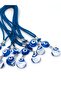 Glass Round Eyed Car Mirror Ornament Car Charm Evil Eye Protection - 3