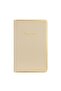 Vj Monaco Vegan Leather Hard Cover Planner Notebook 100 gr Ivory Paper192 Sheets Cream - 2