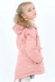 Children's Unisex Winter Water Repellent Long Fur Coated Coat 6-15 Years - 6