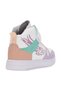 Daily White Lilac Green Boys Girls Sneakers Velcro Rubber Lacing Non-Slip Sole Sports Shoes A-38 - 4