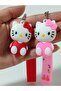 Hello Kitty Cute 3D Colorful Silicone Keychain & Bag Accessory - 3