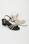 Ventron Series Stone Ankle Strap Women's Heeled Evening Dress Shoes - 6