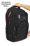 Junior High School High School College 15.6-17 Inch Shock Absorbing Back Support Waterproof Fabric Laptop Backpack - 3