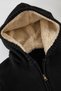 Black Fl Men's Regular Hooded Plain Knitwear Cardigan Tmnaw20Hi0066 - 7