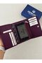 Genuine Leather Violeta Model Medium Size Purple Women's Wallet - 3