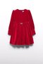 Abel&Lula Red Velvet Girl's Dress - Glitter 5536 - 2