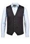 Men's Buttoned Sports / Classic Knitwear Knitted Sleeveless Anthracite Vest - 5008Ls