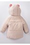 Plush Rabbit Fleece Thick Girl's Coat for Age 2-7 - 2