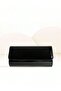 Women's Chain Portfolio & Clutch Black Patent Leather Shoulder Evening Bag - 8