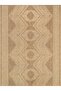 Alya Collection Yellow Tones Wicker Look Woven Base Modern Decorative Carpet Alya21 - 2