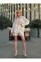 Linen Shirt and Shorts Set - Sun Patterned - 8