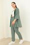 Green Patterned Kimono - 3