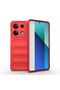 Xiaomi Redmi Note 13 4g Compatible Case Flexible Wave Embossed Surface Design Ethnic Cover