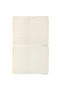 Vj Monaco Vegan Leather Hard Cover Planner Notebook 100 gr Ivory Paper192 Sheets Cream - 3