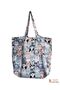Cats Listening to Music Patterned Linen Beach-Shoulder and Shopping Bag- 54X38 cm - 2