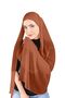 شال حجاب شيفون متقاطع - ST 392 ( 2939232 ) - 2