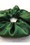 Green Patterned Satin Bagel Buckle - 2