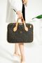 Joyce Black Camel Printed Unisex Netbok and Briefcase 28x37 Size