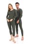 Set of 2 Unisex Cotton Thermal Underwear |   Winter, Flexible and Warm Bottoming Top Undershirt Set - 3