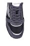 Black Men's Sneakers - Regular Fit, Lace-Up, Casual - X4X537 Xn730-U164 - 4