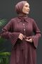 Dried Rose Pleated Trousers Set - 4